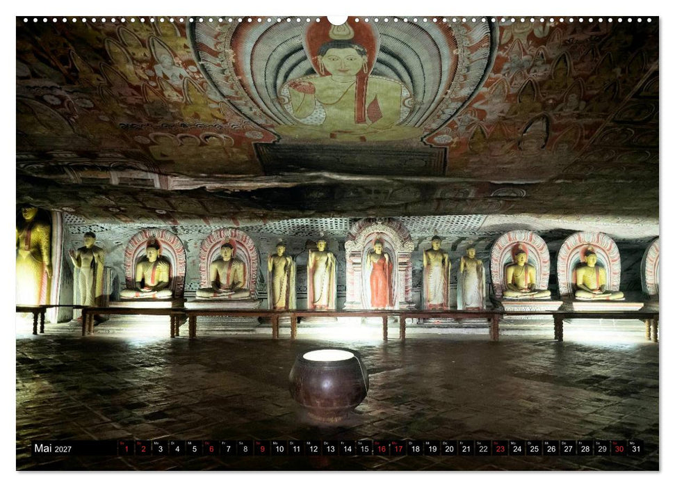 Sri Lanka - Highlights (CALVENDO Wandkalender 2027)