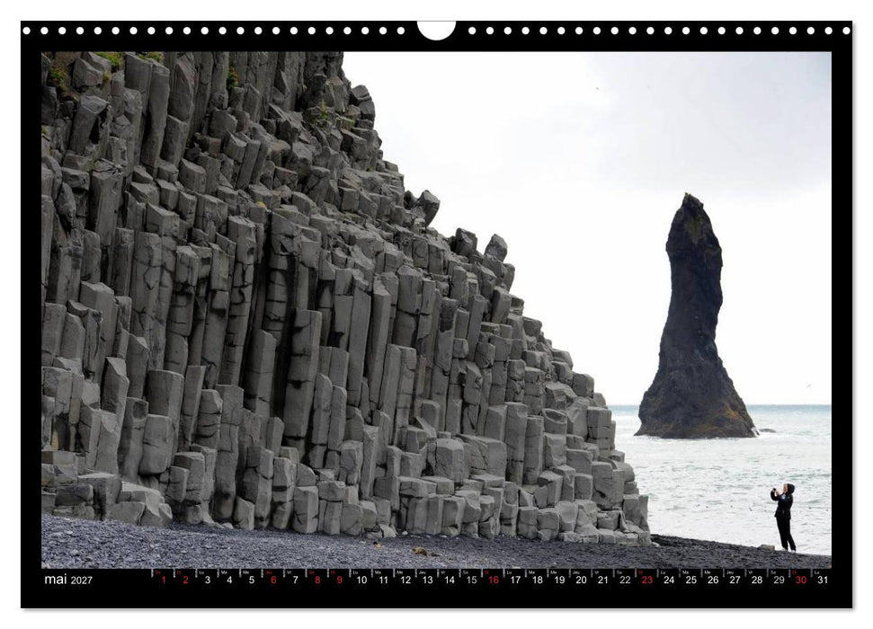 Balade en Islande (CALVENDO Calendrier mensuel 2027)