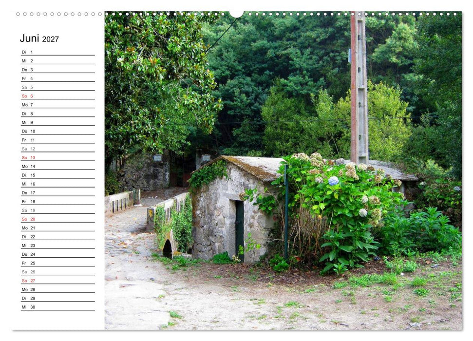 Jakobsweg - Camino Portugues (CALVENDO Wandkalender 2027)
