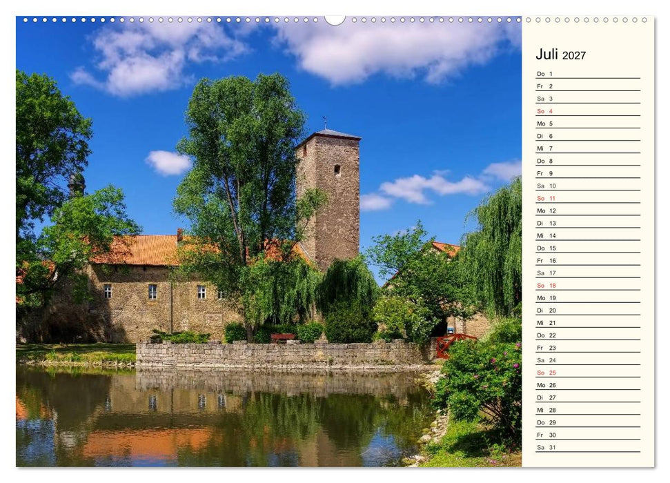 Burgen im Harz (CALVENDO Premium Wandkalender 2027)