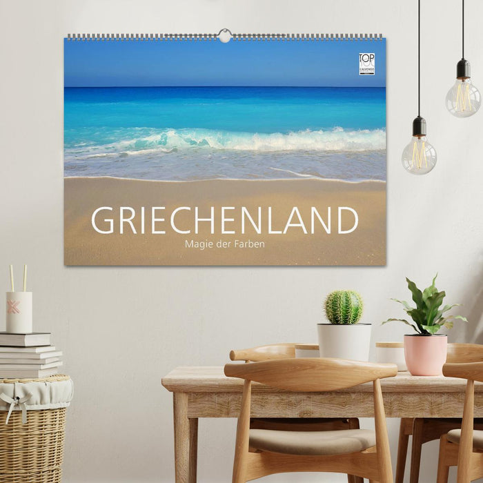 Griechenland – Magie der Farben (CALVENDO Wandkalender 2027)