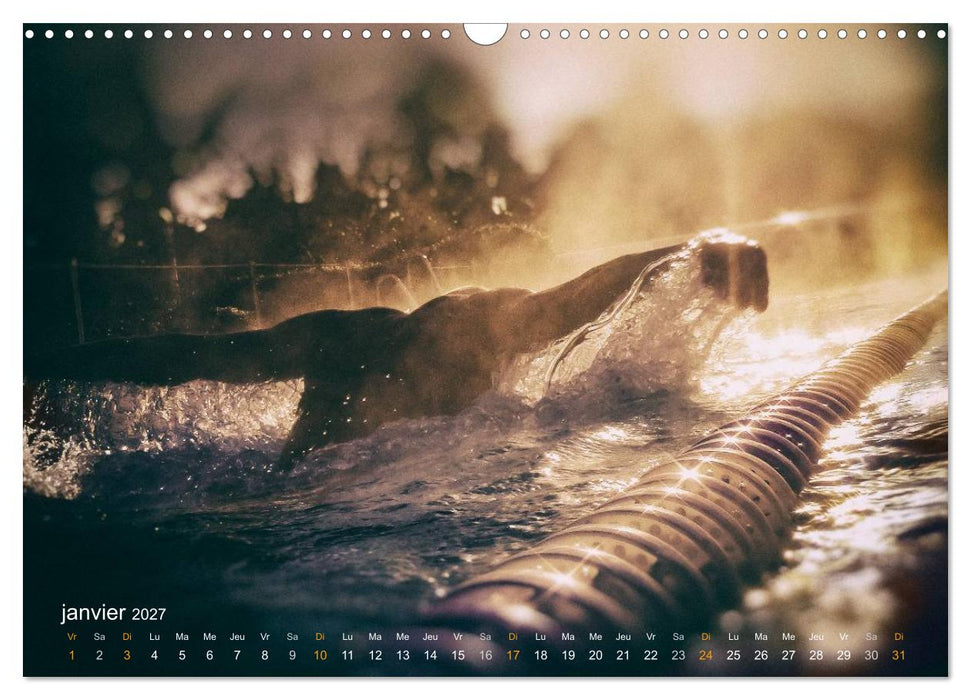 AQUAPASSION (CALVENDO Calendrier mensuel 2027)