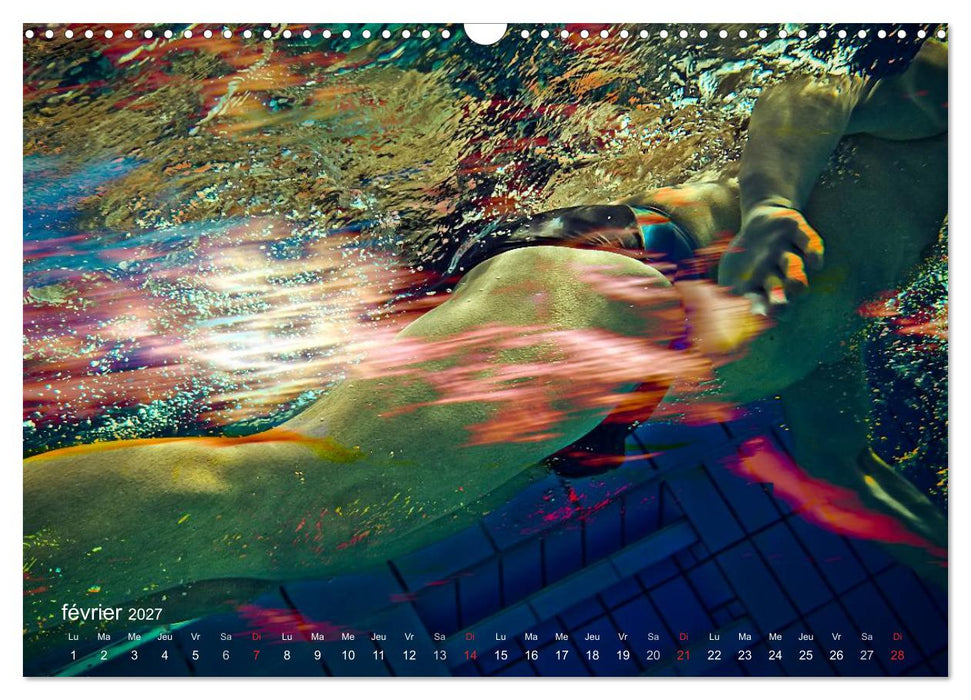 AQUAPASSION (CALVENDO Calendrier mensuel 2027)