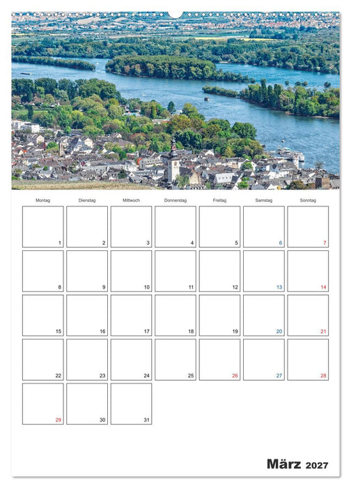 Rheingau Terminplaner (CALVENDO Wandkalender 2027)
