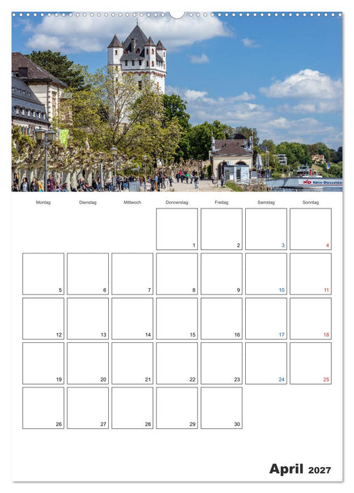 Rheingau Terminplaner (CALVENDO Wandkalender 2027)