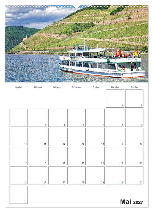 Rheingau Terminplaner (CALVENDO Wandkalender 2027)