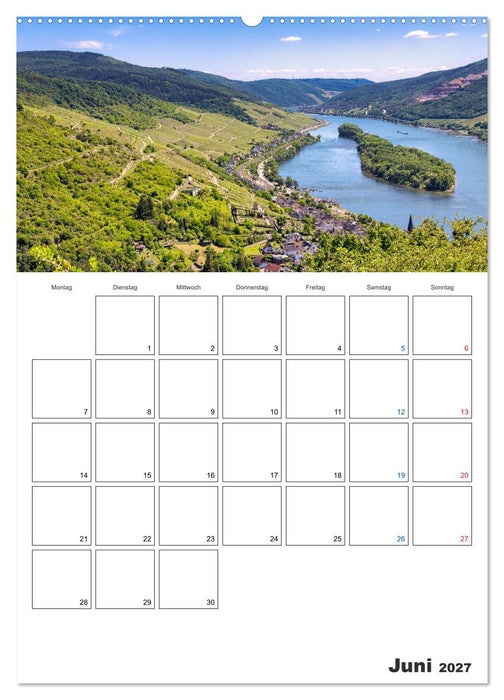 Rheingau Terminplaner (CALVENDO Wandkalender 2027)
