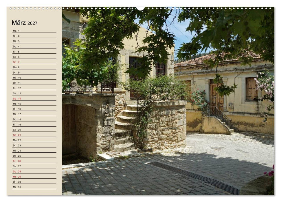 Großer Grieche Kreta (CALVENDO Wandkalender 2027)