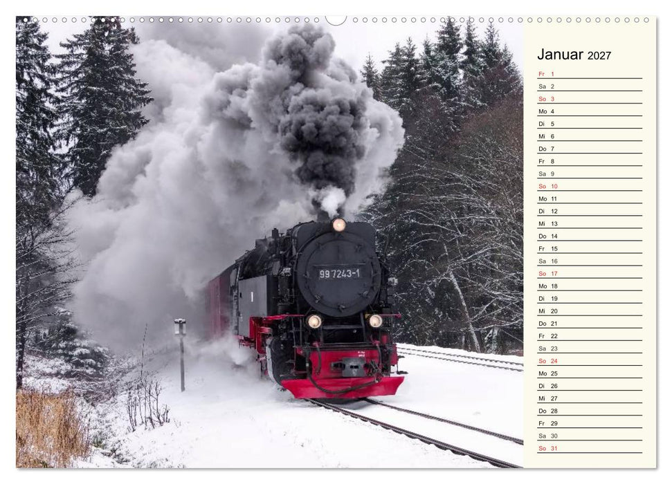 Der Harz - Sagenumwoben und Wildromantisch (CALVENDO Wandkalender 2027)