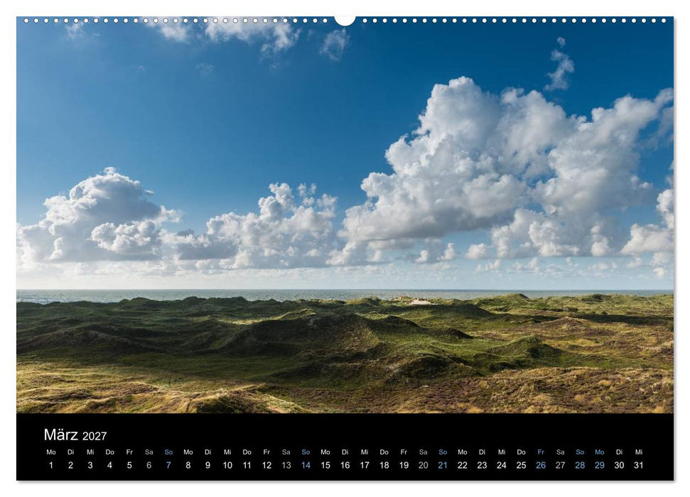 Wolken über Dänemark (CALVENDO Wandkalender 2027)