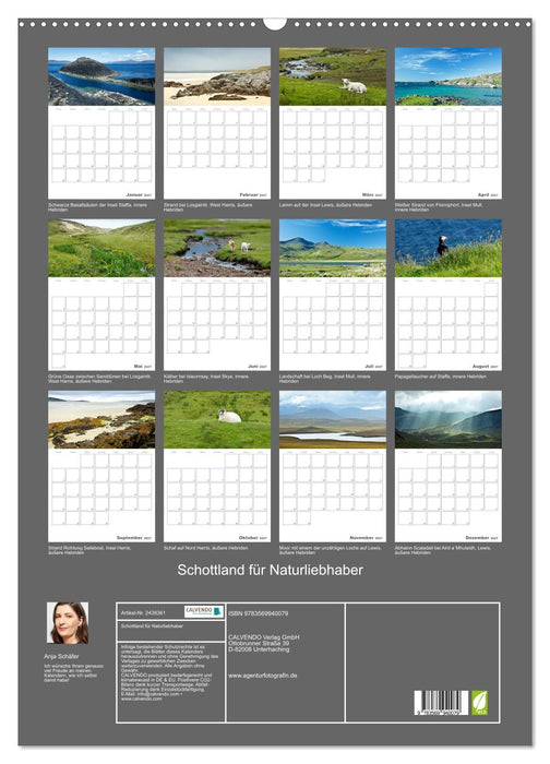 Schottland für Naturliebhaber (CALVENDO Wandkalender 2027)
