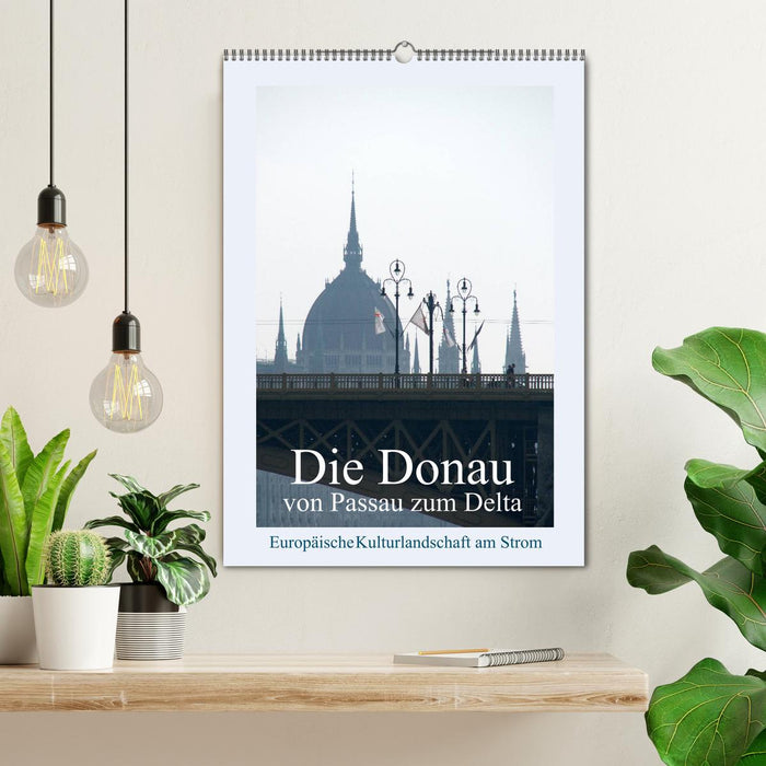 Die Donau von Passau zum Delta (CALVENDO Wandkalender 2027)