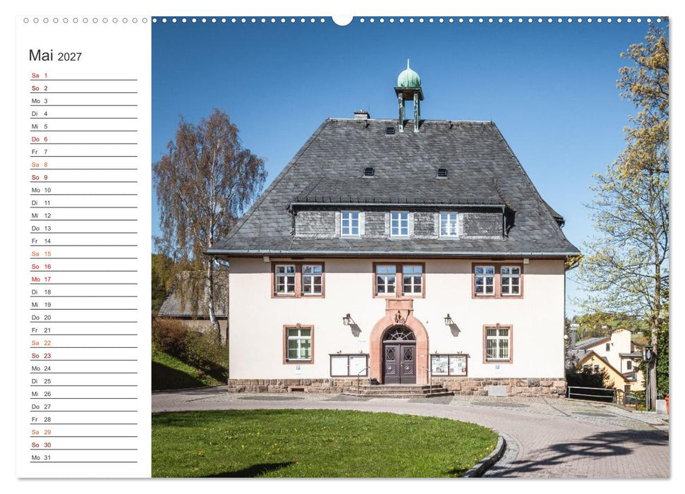 Sehnsuchtsort Seiffen (CALVENDO Premium Wandkalender 2027)