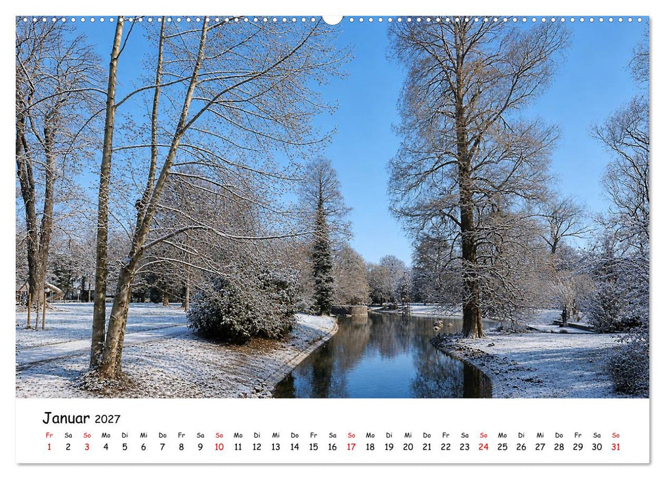 Hanau durch die Jahreszeiten vom Stadtfotograf Petrus Bodenstaff (CALVENDO Wandkalender 2027)