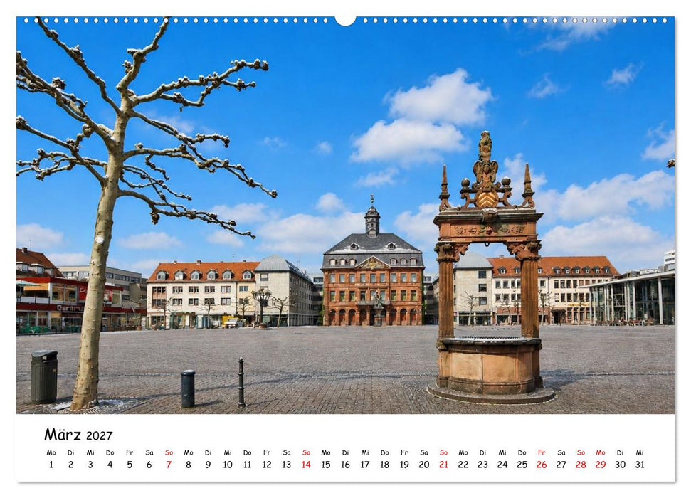 Hanau durch die Jahreszeiten vom Stadtfotograf Petrus Bodenstaff (CALVENDO Wandkalender 2027)