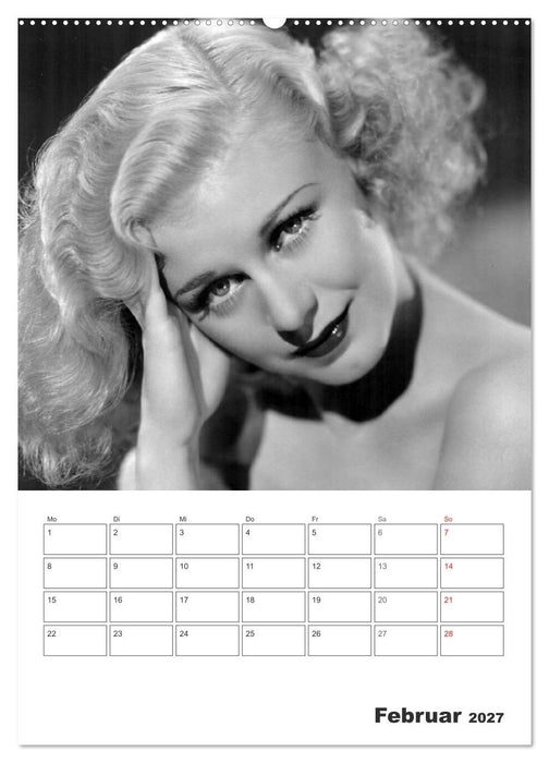 Filmstars. Unvergessene Diven (CALVENDO Wandkalender 2027)