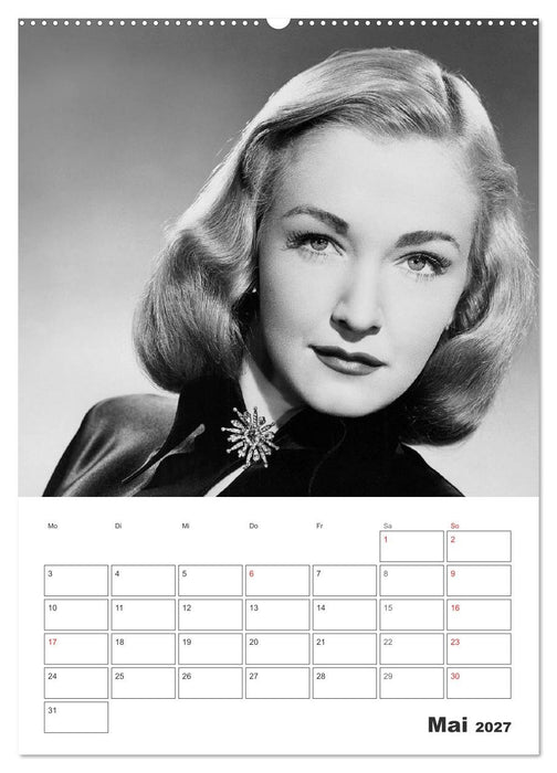 Filmstars. Unvergessene Diven (CALVENDO Wandkalender 2027)