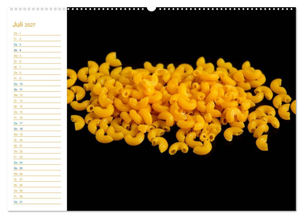 Pasta (CALVENDO Premium Wandkalender 2027)