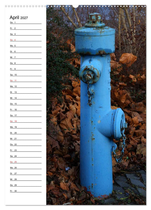 Nostalgie Hydranten (CALVENDO Premium Wandkalender 2027)
