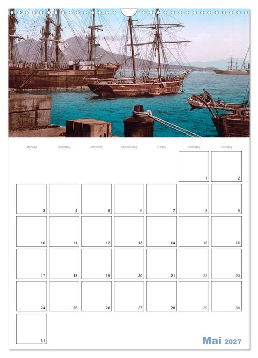 Segelschiffe - mit Planerfunktion (CALVENDO Wandkalender 2027)