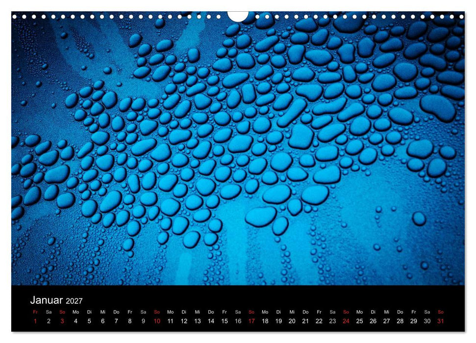 Lamborghini im Regen (CALVENDO Wandkalender 2027)