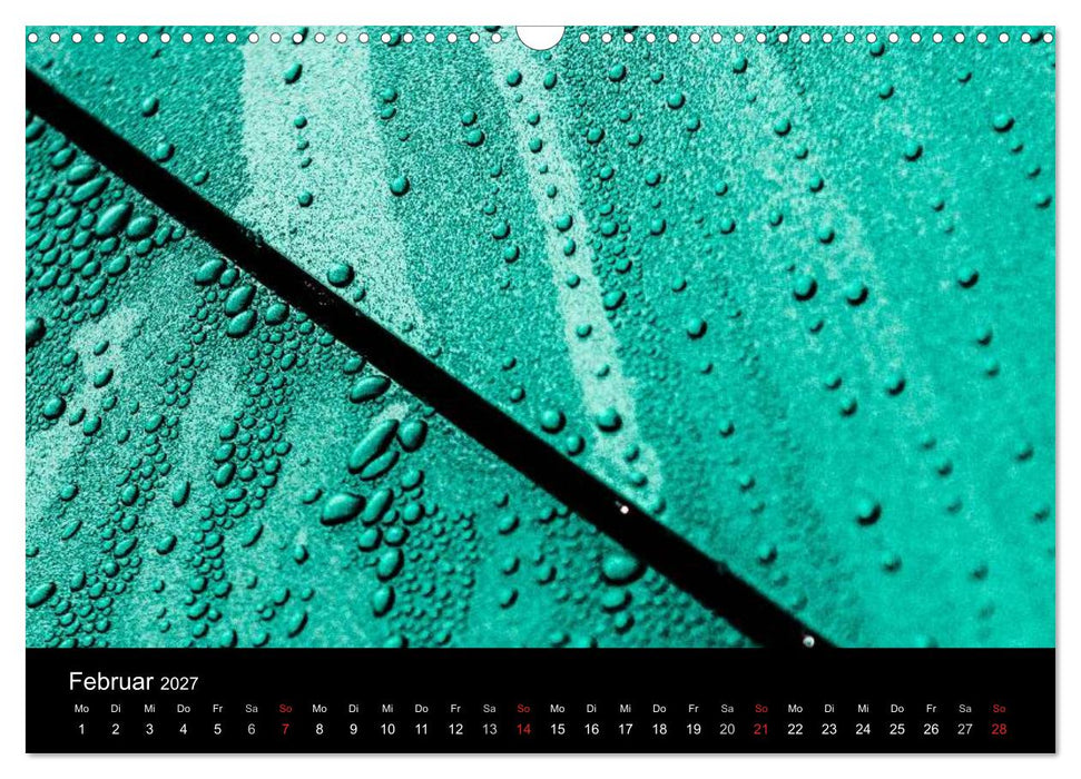 Lamborghini im Regen (CALVENDO Wandkalender 2027)
