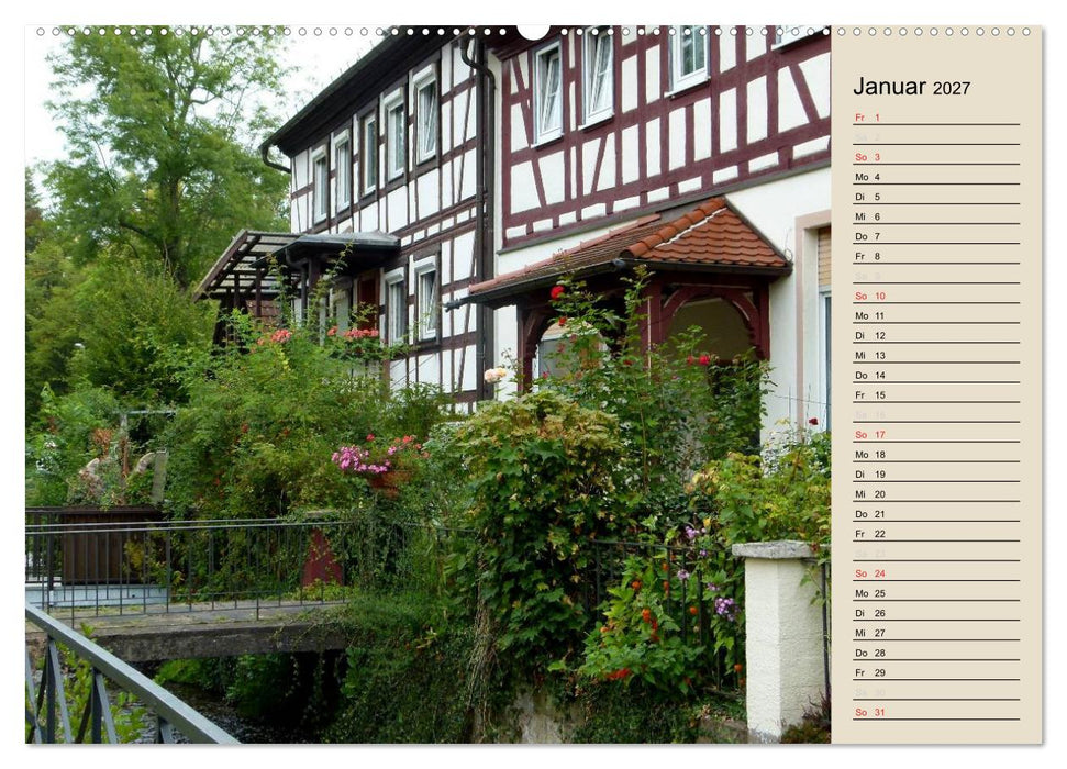 Bad Orb - Romantik im Spessart (CALVENDO Premium Wandkalender 2027)