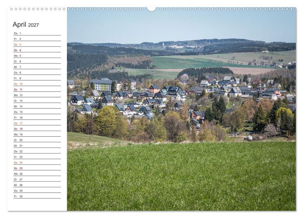 Sehnsuchtsort Seiffen (CALVENDO Wandkalender 2027)