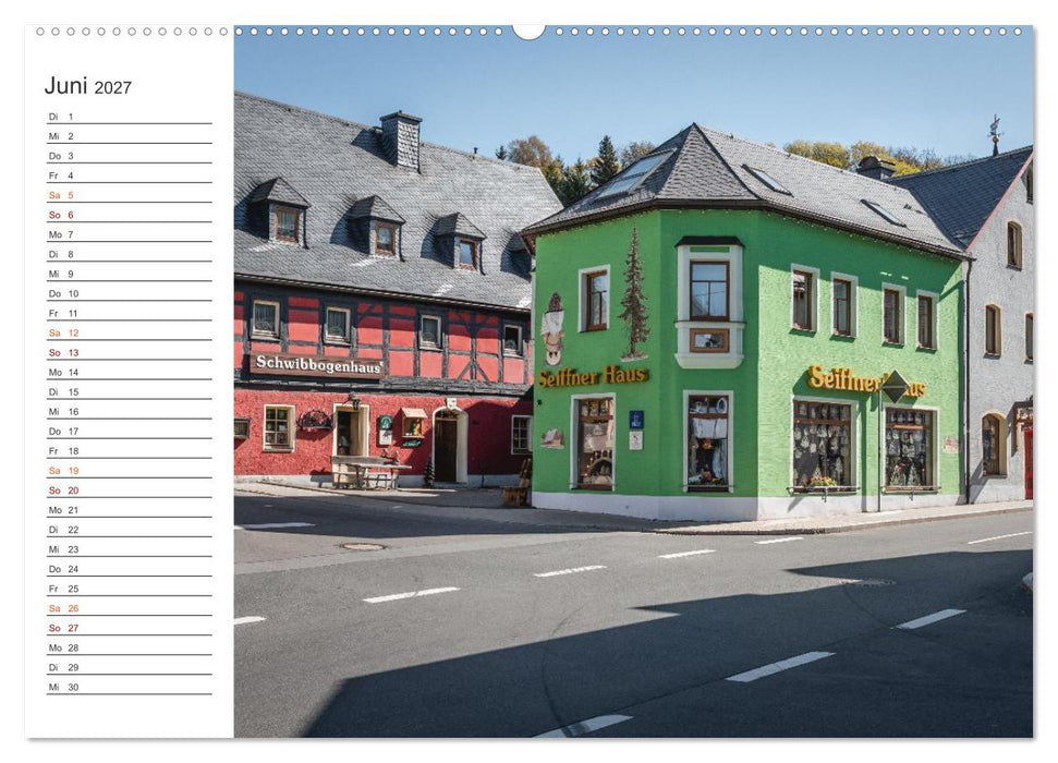 Sehnsuchtsort Seiffen (CALVENDO Wandkalender 2027)