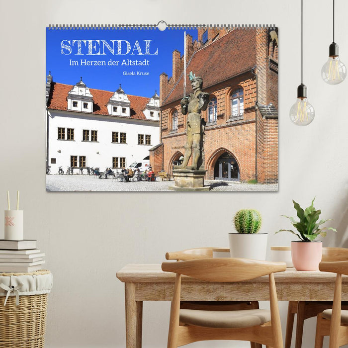 Stendal - Im Herzen der Altstadt (CALVENDO Wandkalender 2027)
