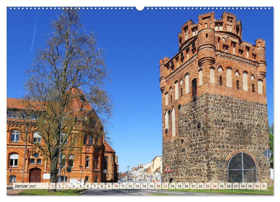 Stendal - Im Herzen der Altstadt (CALVENDO Wandkalender 2027)