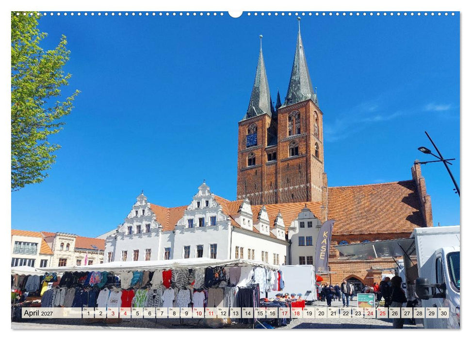 Stendal - Im Herzen der Altstadt (CALVENDO Wandkalender 2027)