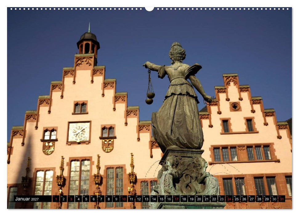 Frankfurt am Main (CALVENDO Premium Wandkalender 2027)