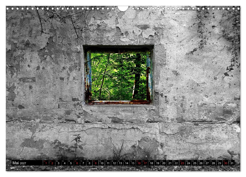 Illusionen in Texturen, Fotokunst (CALVENDO Wandkalender 2027)