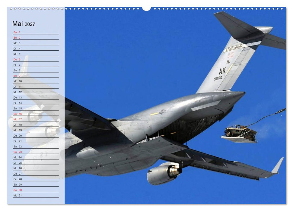 Streitkraft. Militärische Impressionen (CALVENDO Wandkalender 2027)