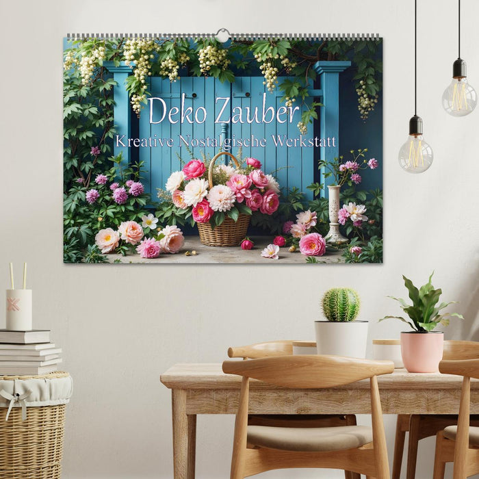 Deko Zauber - Kreative Nostalgische Werkstatt (CALVENDO Wandkalender 2027)