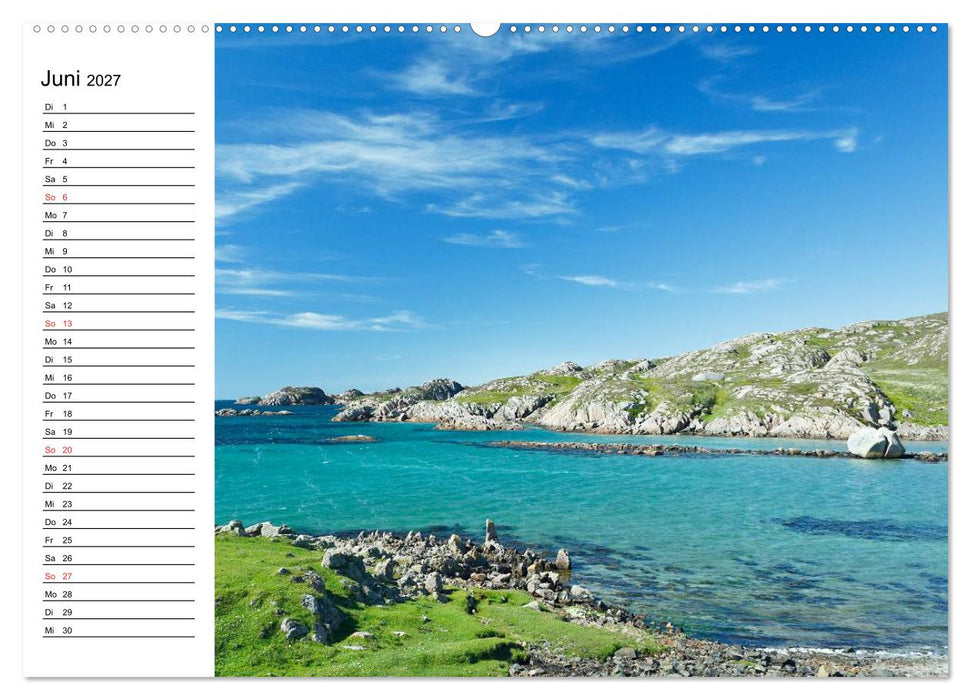 Schottland - grandiose Landschaften im Westen (CALVENDO Premium Wandkalender 2027)