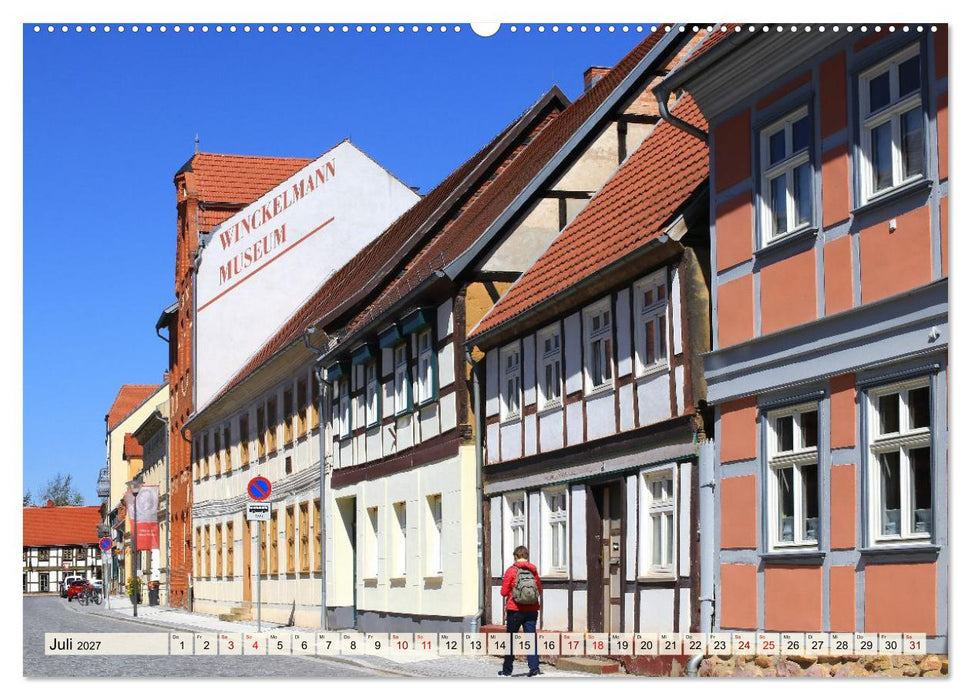 Stendal - Im Herzen der Altstadt (CALVENDO Premium Wandkalender 2027)