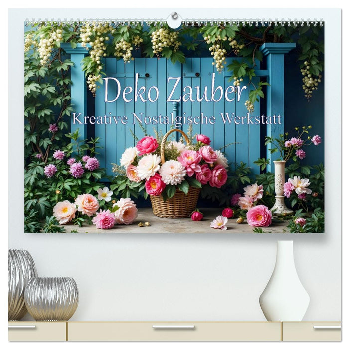 Deko Zauber - Kreative Nostalgische Werkstatt (CALVENDO Premium Wandkalender 2027)