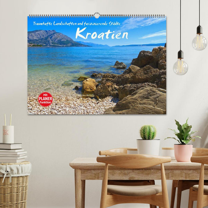 Kroatien - Traumhafte Landschaften und faszinierende Städte (CALVENDO Wandkalender 2027)