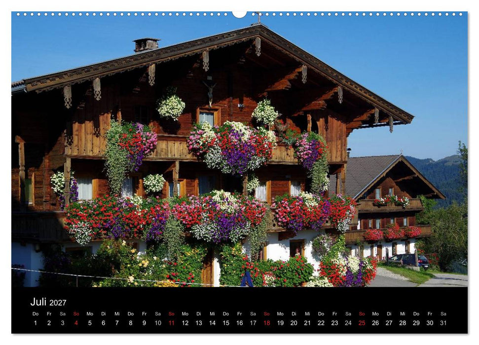 Almabtrieb in Tirol (CALVENDO Premium Wandkalender 2027)