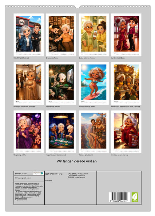 Wir fangen gerade erst an (CALVENDO Premium Wandkalender 2027)