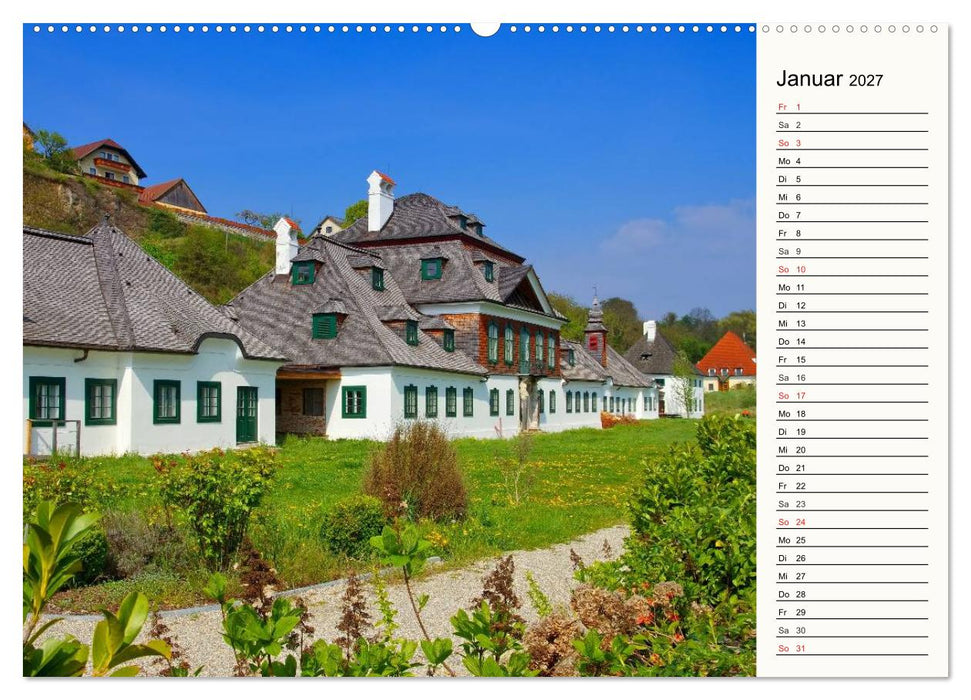 Die Wachau - An der Donau zwischen Melk und Krems (CALVENDO Premium Wandkalender 2027)