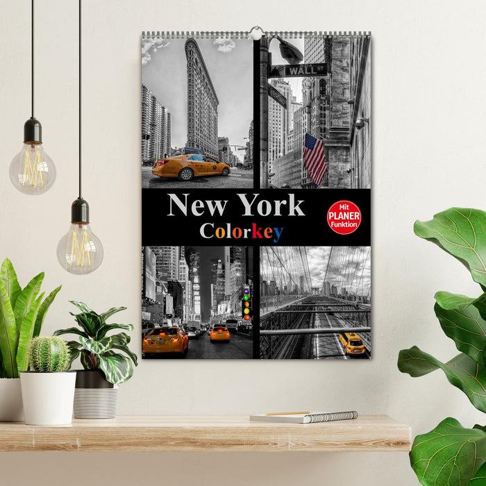 New York Colorkey (CALVENDO Wandkalender 2027)