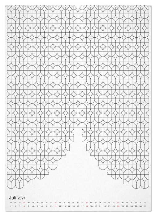 Geometric Graphik Art (CALVENDO Premium Wandkalender 2027)