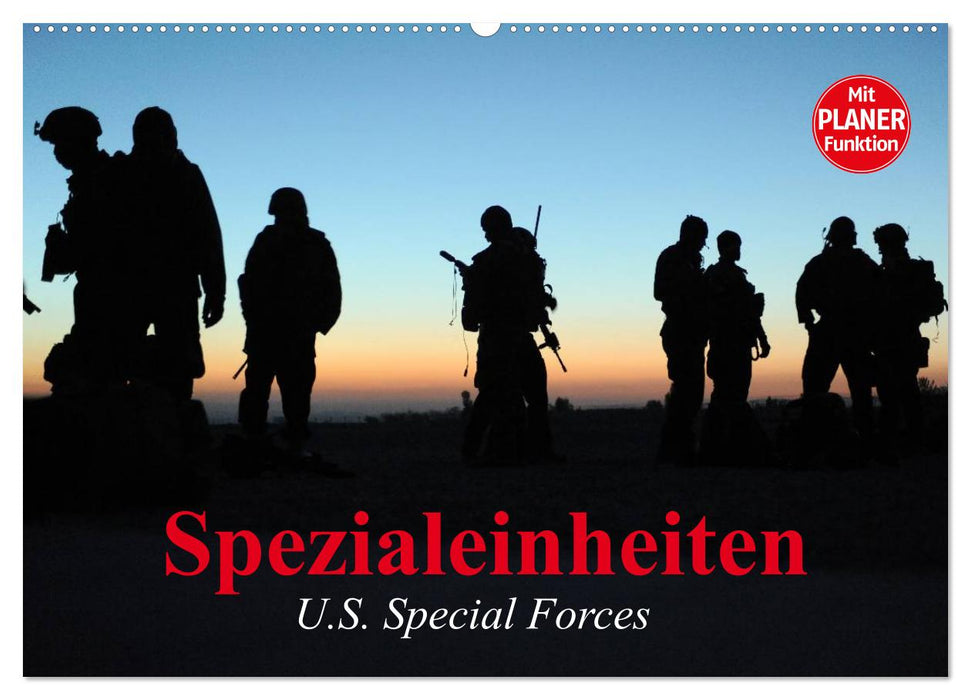 Spezialeinheiten • U.S. Special Forces (CALVENDO Wandkalender 2027)