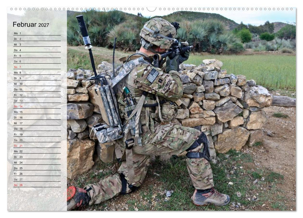 Spezialeinheiten • U.S. Special Forces (CALVENDO Wandkalender 2027)