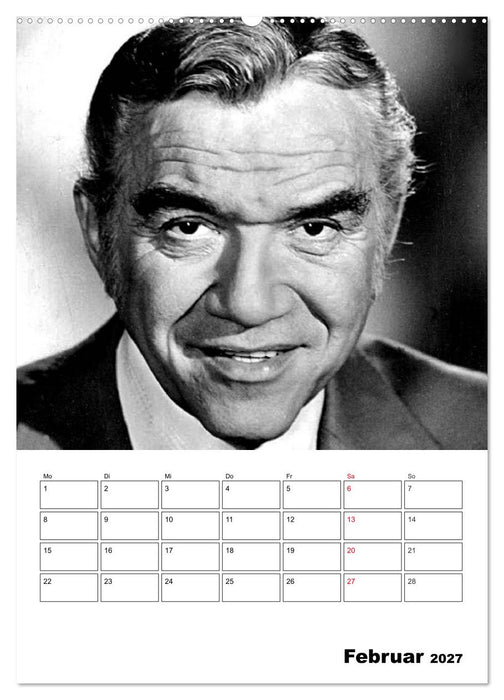 Leinwandhelden. Unvergessene Filmstars (CALVENDO Premium Wandkalender 2027)