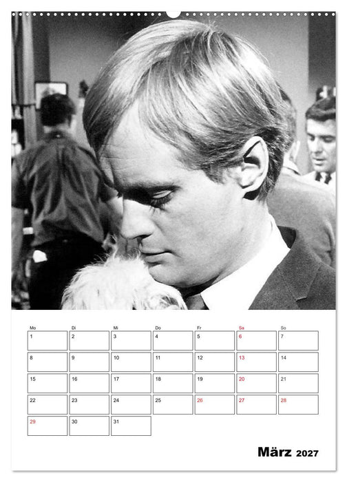 Leinwandhelden. Unvergessene Filmstars (CALVENDO Premium Wandkalender 2027)
