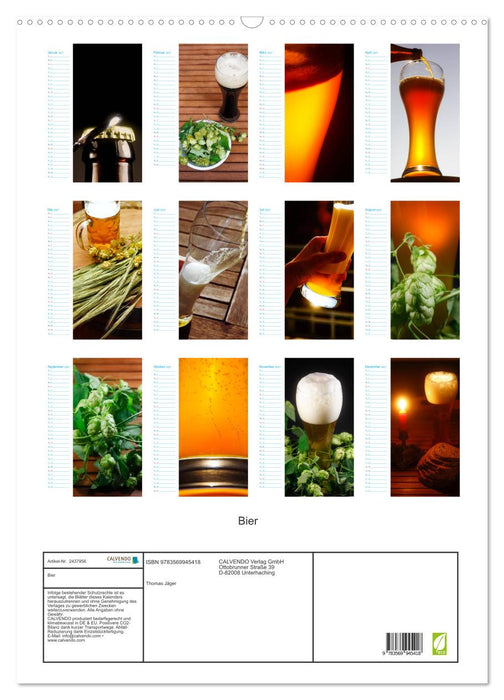 Bier (CALVENDO Wandkalender 2027)